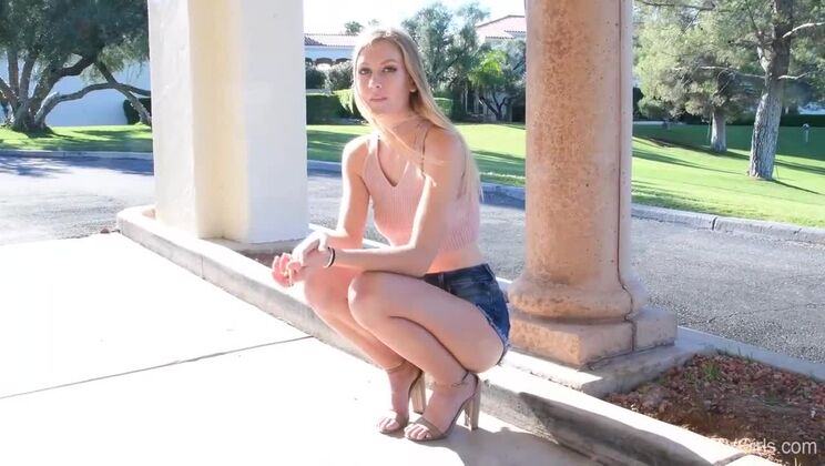 [FTVGirls] - Young Jenni Goes Wild - Squirt & Voyeur Play - Vanessa Phoenix