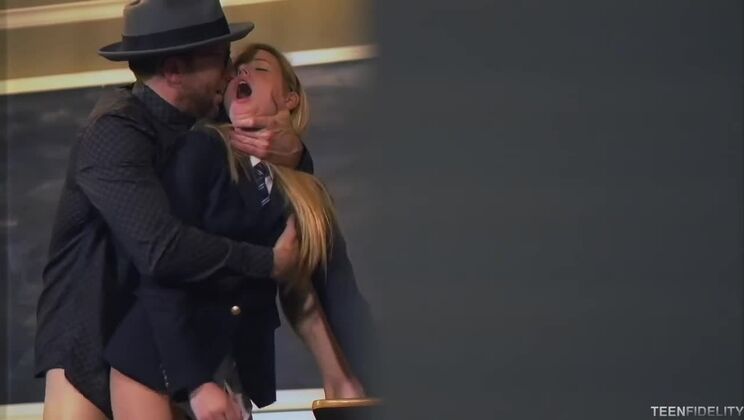 [TeenFidelity] - Innocent School Girl Scarlett Sage Filled with Cum