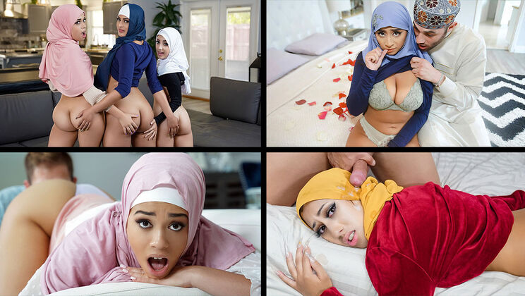 [TeamSkeetSelects] - Sensual Hijab Moments - Aaliyah Hadid - Ella Knox - Penelope Woods - Willow Ryder