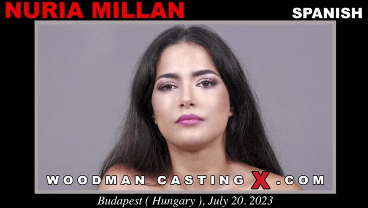 [WoodmanCasting] - Nuria Millan's Sexy Casting Session - Nuria Millan