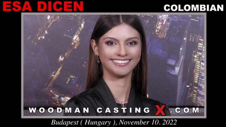 [WoodmanCasting] - Beautiful Esa Dicen in Anal Sex Casting - Esa Dicen